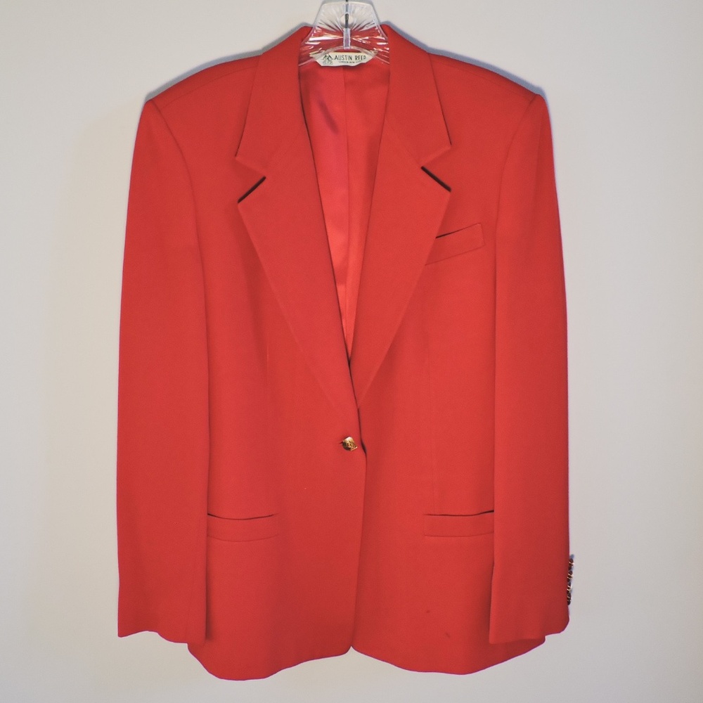 Austin Reed - Women's Suit Jacket (Red)